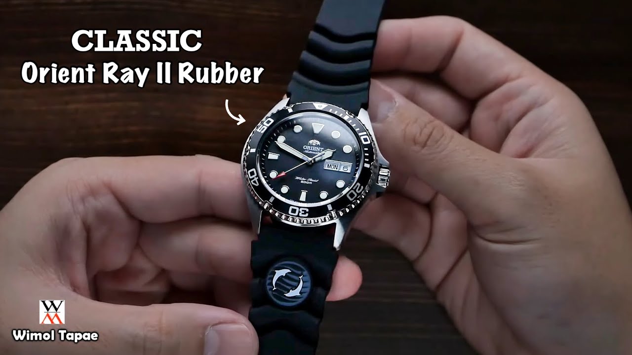 Classic Orient Ray II Rubber (SKX killer) - Wimol Tapae