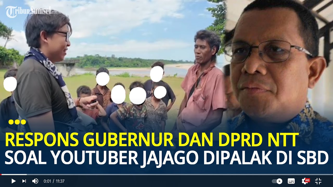 Respons Gubernur dan DPRD NTT Soal Peristiwa Youtuber Jajago Dipalak di Sumba Barat Daya