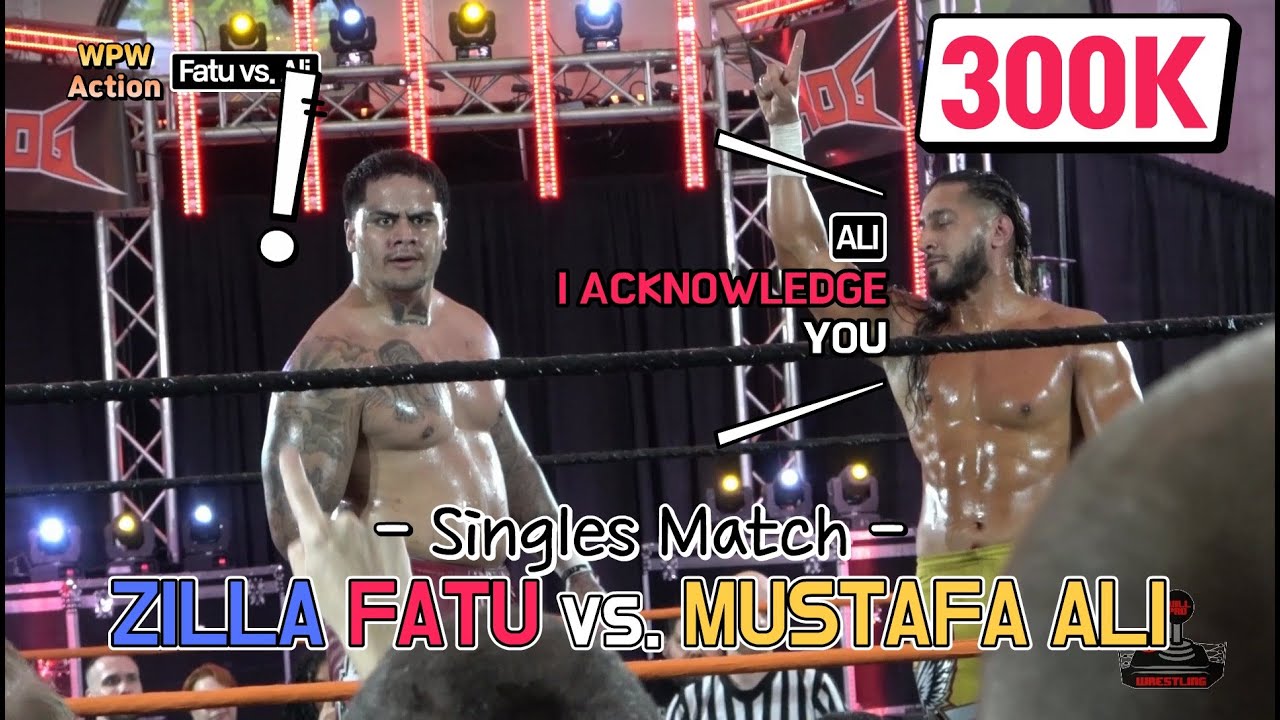 Zilla Fatu vs. Mustafa Ali / Match Highlight / HOG Chicago 2024 #WillproView Ep.261-6