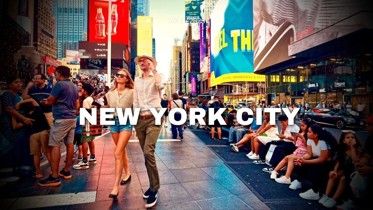 Experience the Pulse of NYC 💥 | Walking 7th Ave Through Times Square & Midtown Manhattan, USA