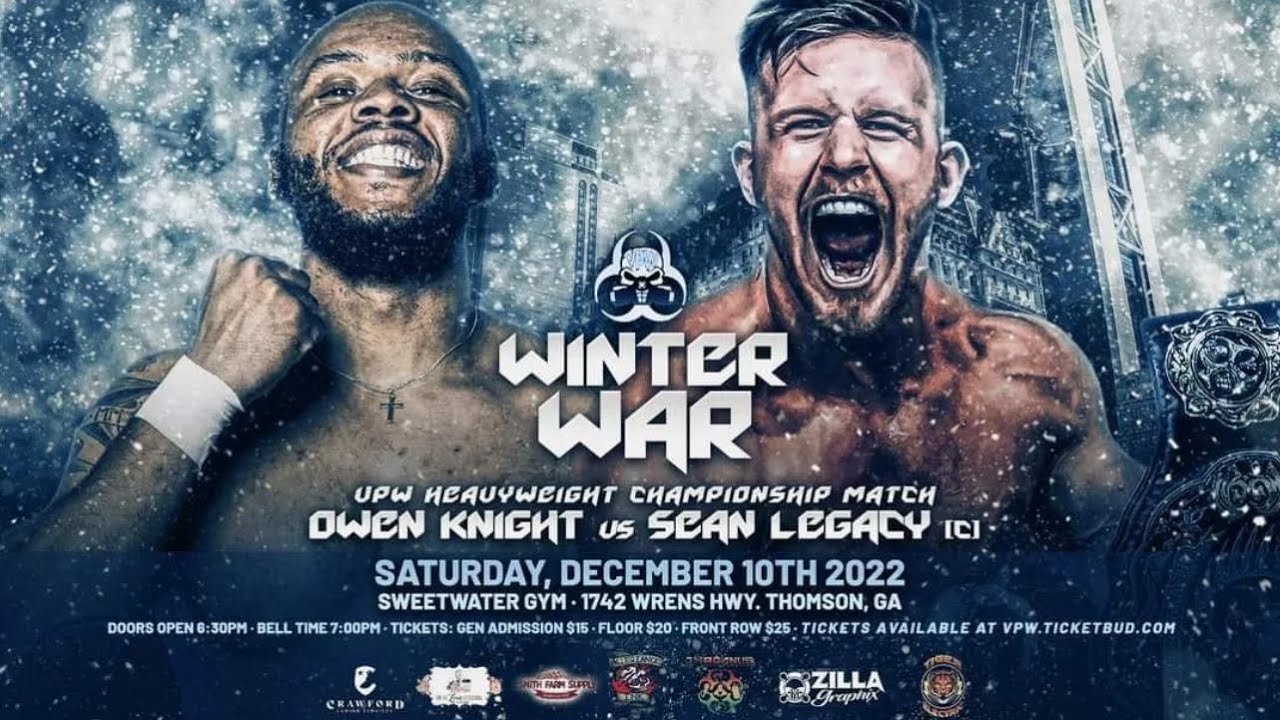 Viral pro heavyweight championship match Sean Legacy vs Owen Knight