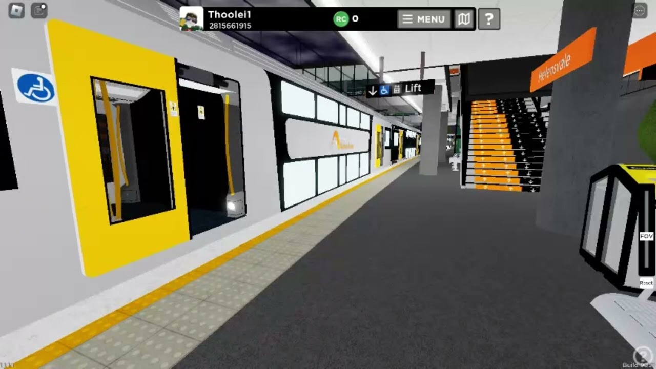 Trainspotting at Helensvale (OIR)
