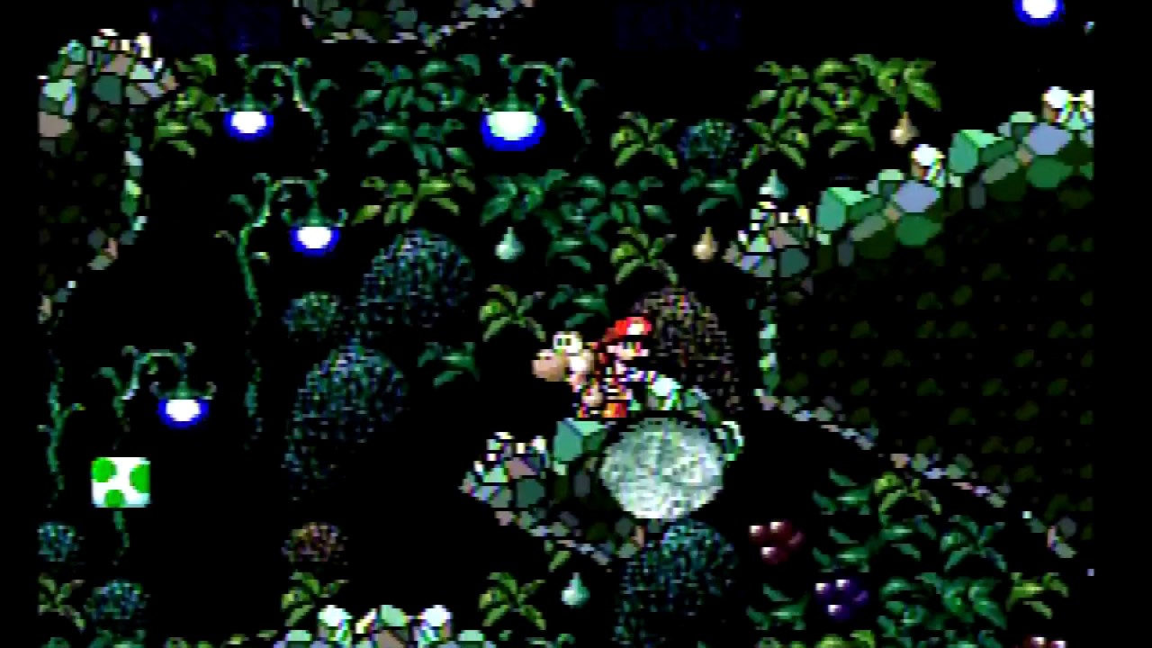 Yoshi's Island - Rolling Boulder Glitch