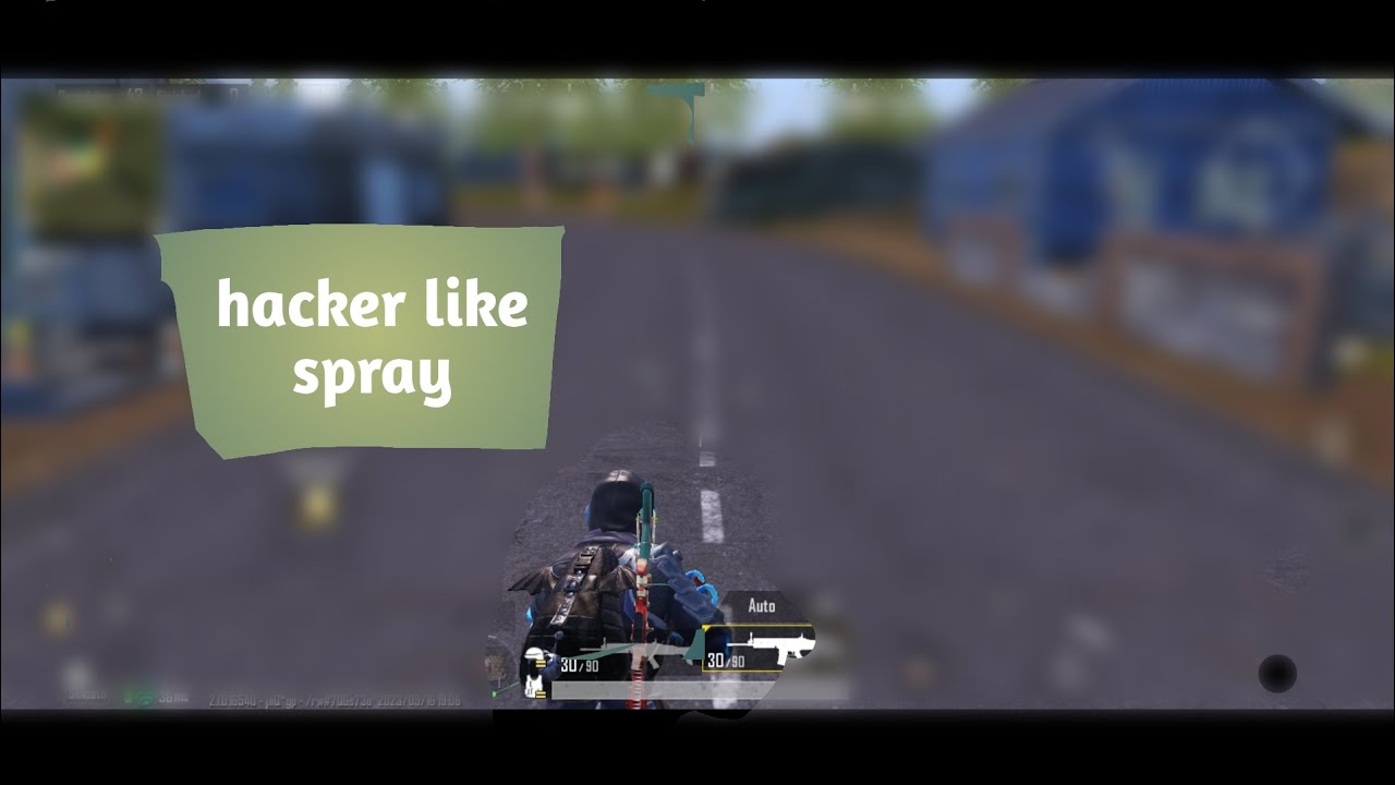 hacker spray players are scared they think iam hacker #aloneyt  bgmi montage