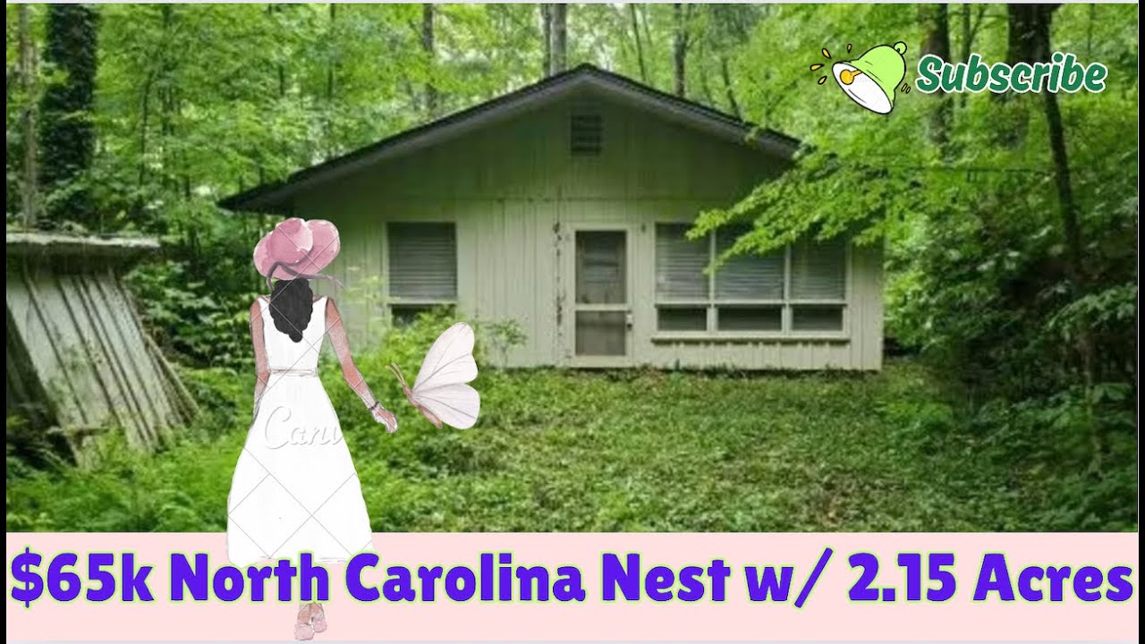 $65k House in North Carolina. Nest on 2.15 Acres