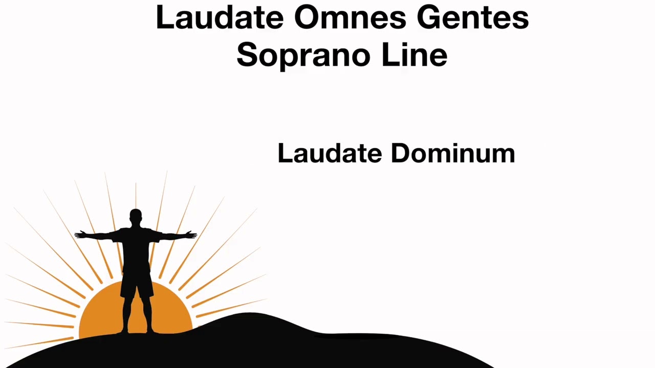 Laudate - Soprano Line