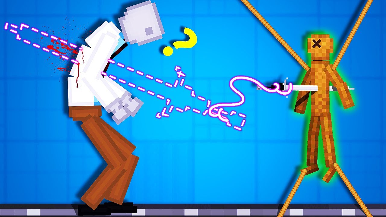 Torturing Humans with VooDoo DOLL (People Playground Mods)