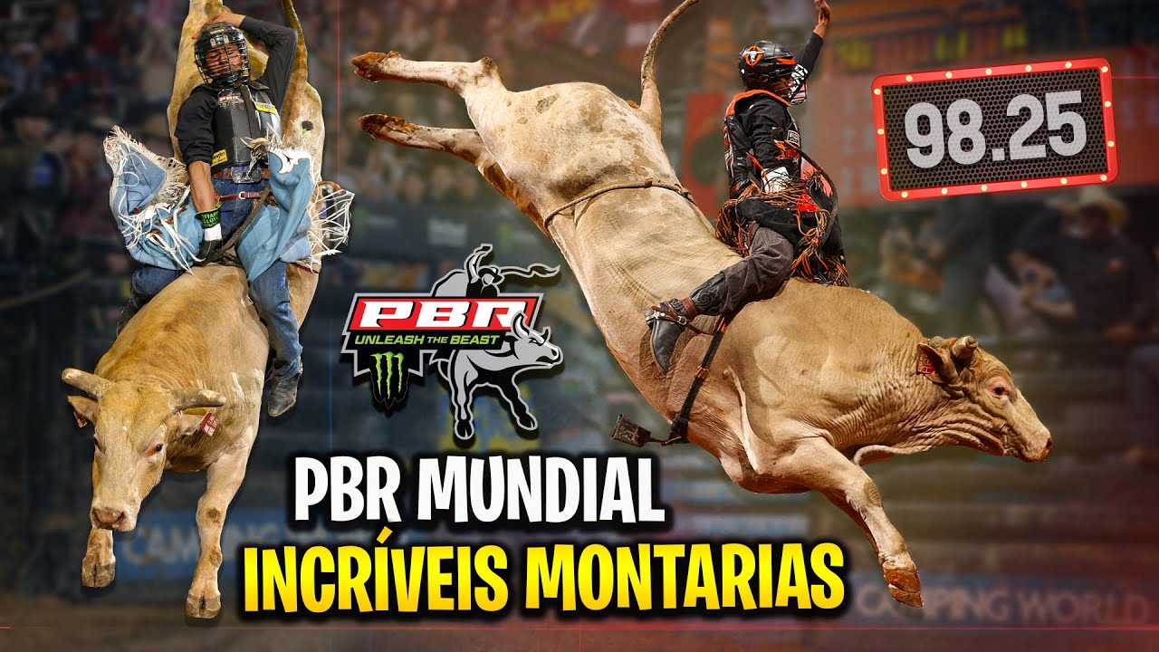 As montarias mais INCRÍVEIS do mundial da PBR na temporada