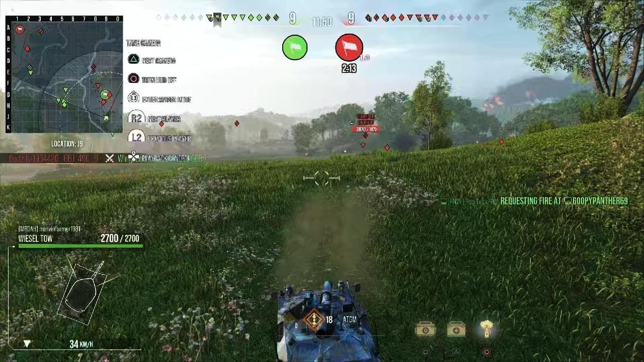 13k damage weasel tow for win