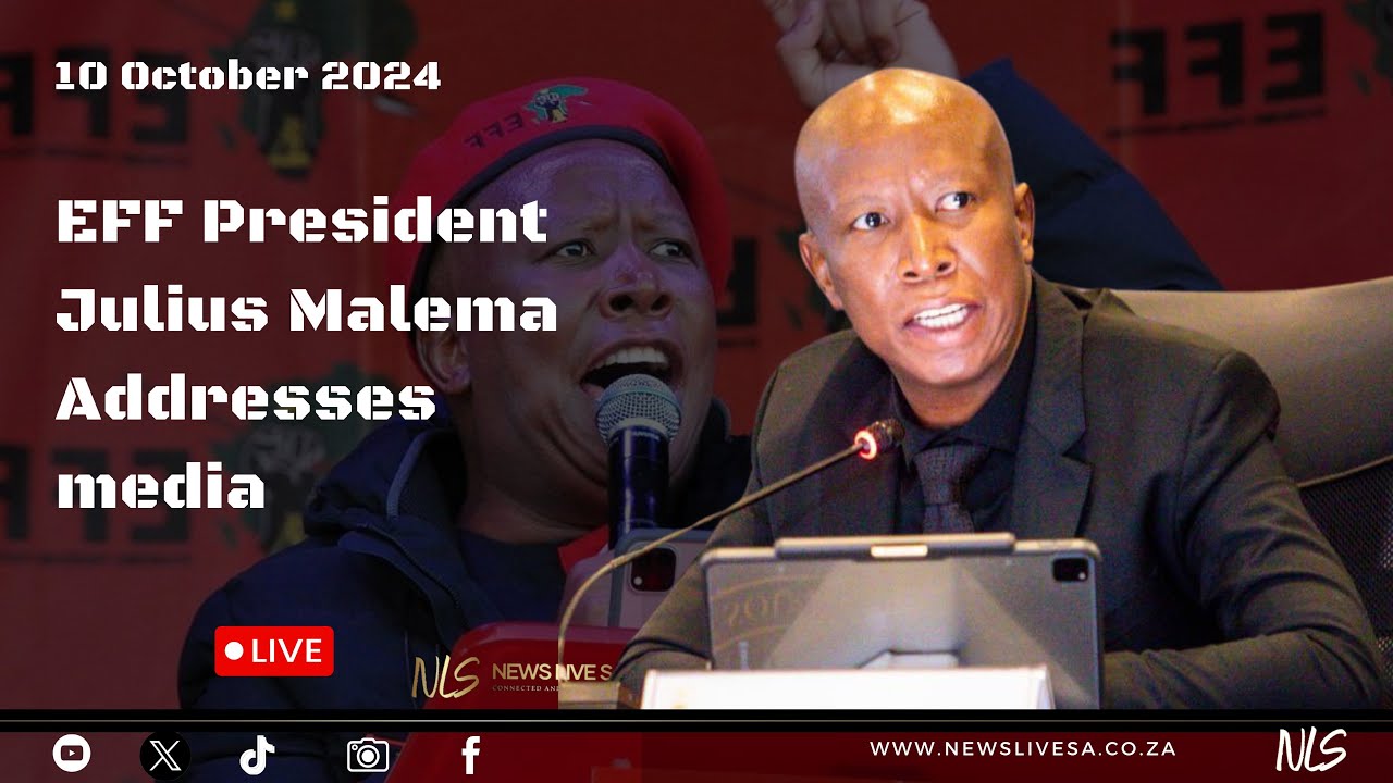 EFF President Julius Malema Addresses media | EFF Presser