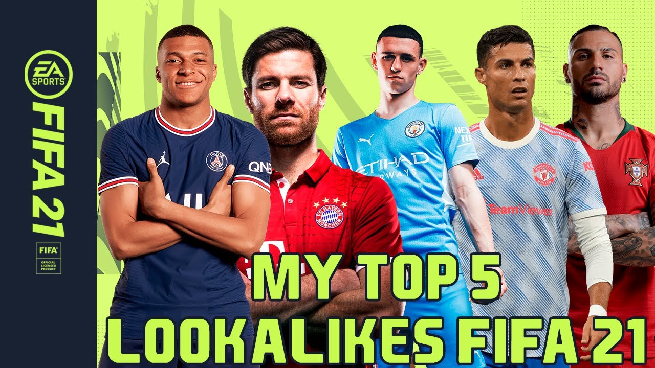 MY BEST LOOKALIKES OF FIFA 21 | TOP 5