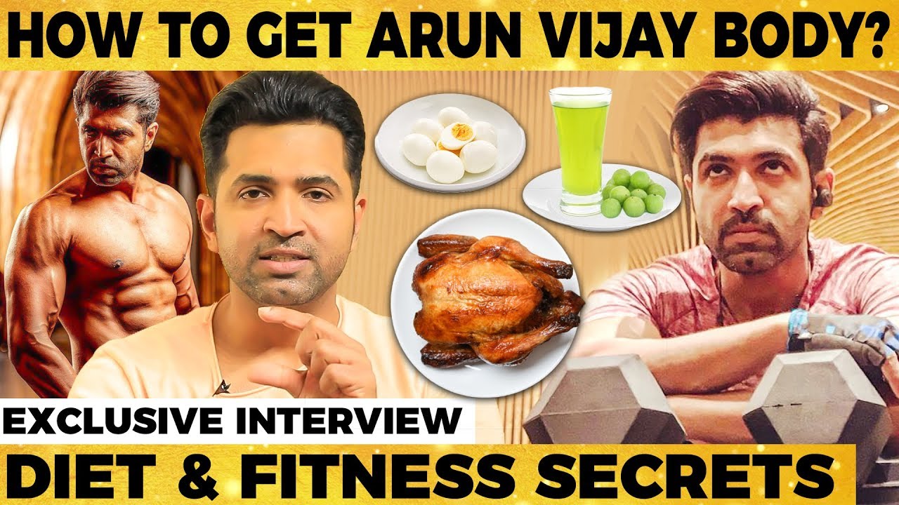 Mutton! or Chicken! What I Eat? - Arun Vijay's Full MAFIA Diet & Gym Workout Plan Revealed!
