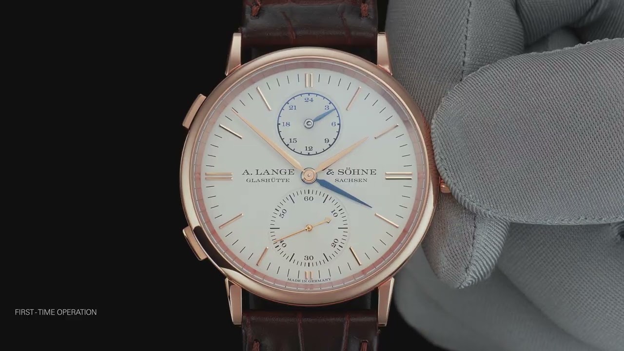 A.Lange & Söhne: Operating instructions - SAXONIA DUAL TIME