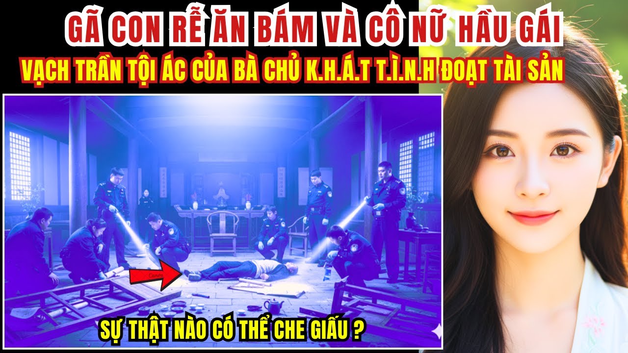 Kỳ Án Trung Quốc - Con Rễ Ăn Bám Và Cô Nữ Hầu Gái - Vạch Trần Tội Ác Của Bà Chủ... - Kỳ Án Đen Tối