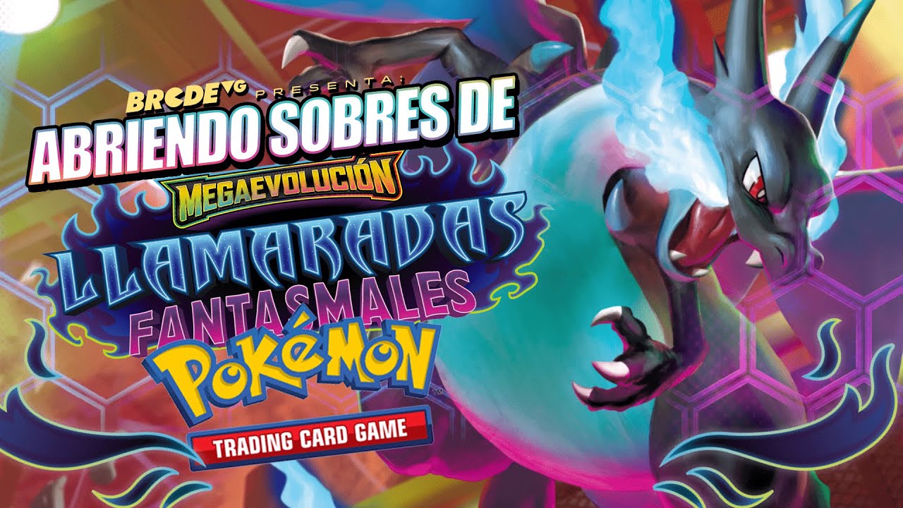 Abriendo sobres de POKÉMON TCG Megaevolución: Llamaradas Fantasmales