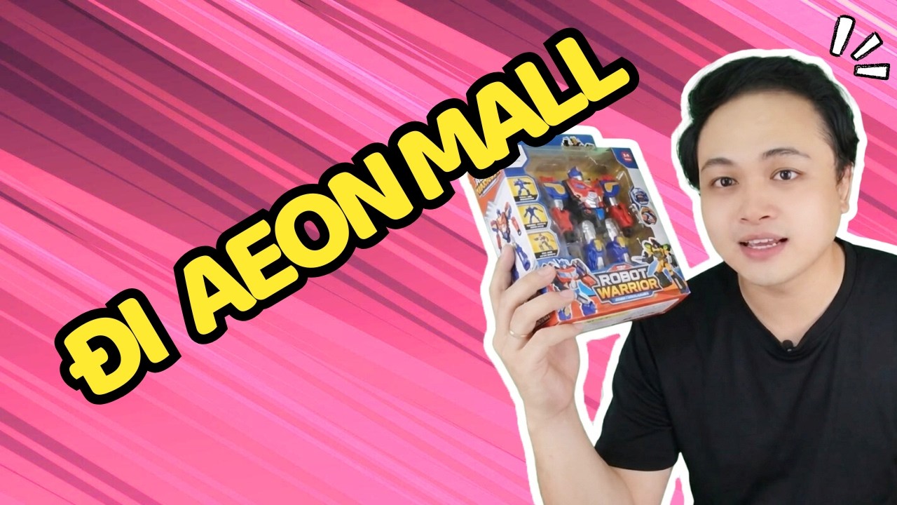 Long đã cùng Vợ Con trải nghiệm khu vui chơi mới ở AEON MALL Tân Phú cuối tuần | Long Story 95