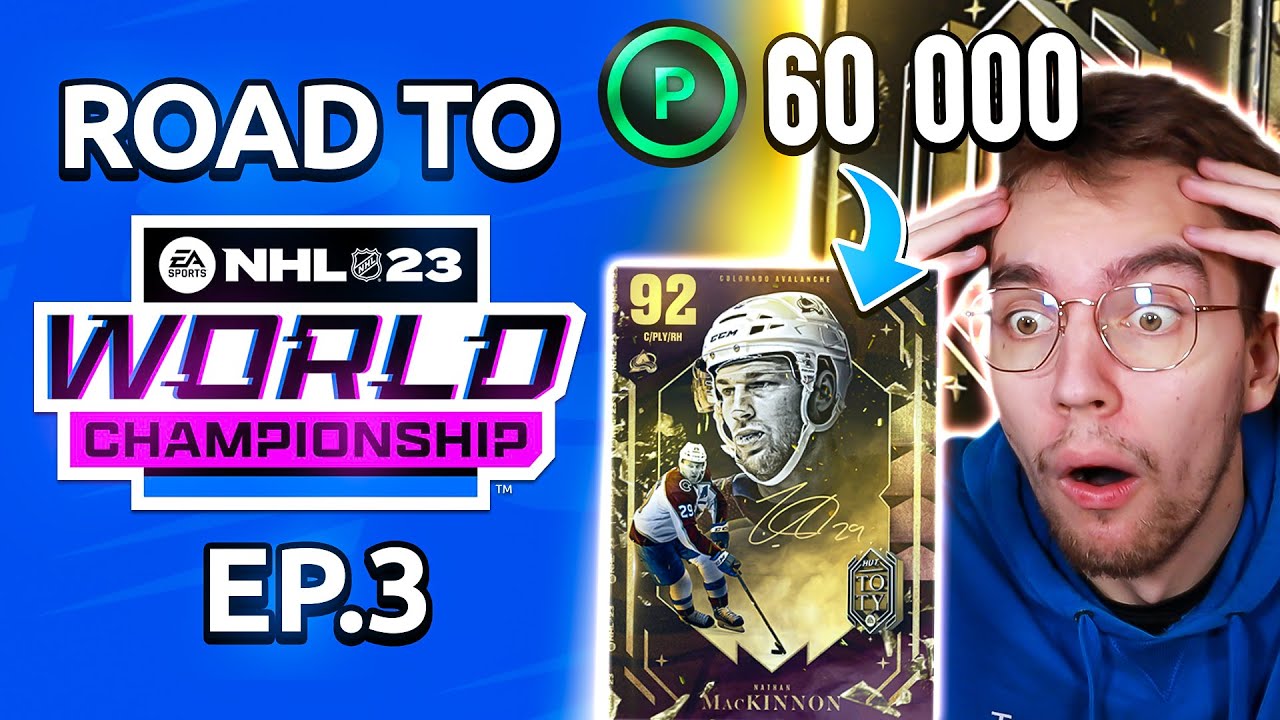 NHL 23 Road to World Championship #3 *HUGE TOTY PACK OPENING*