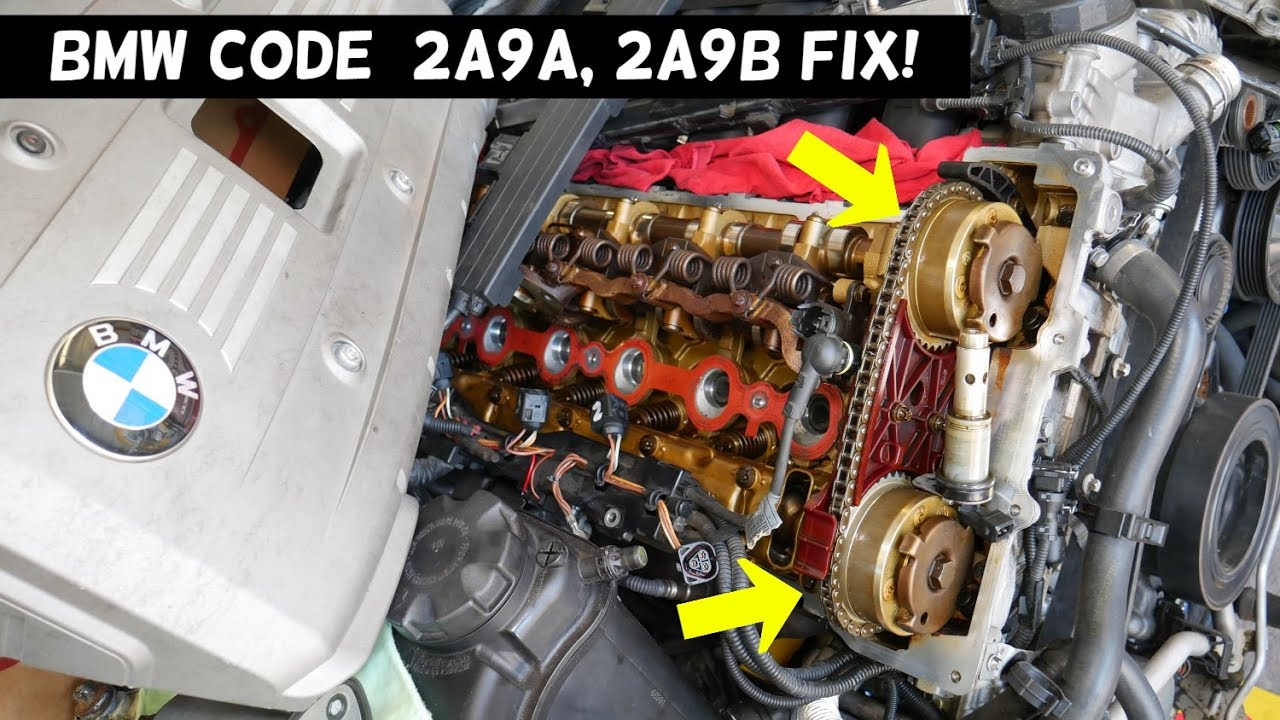 BMW CODE 2A9A, 2A9B NO START ENGINE LIGHT ON