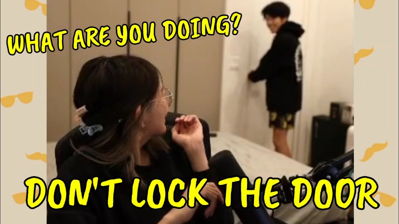Toast Locking Miyoung in His Room