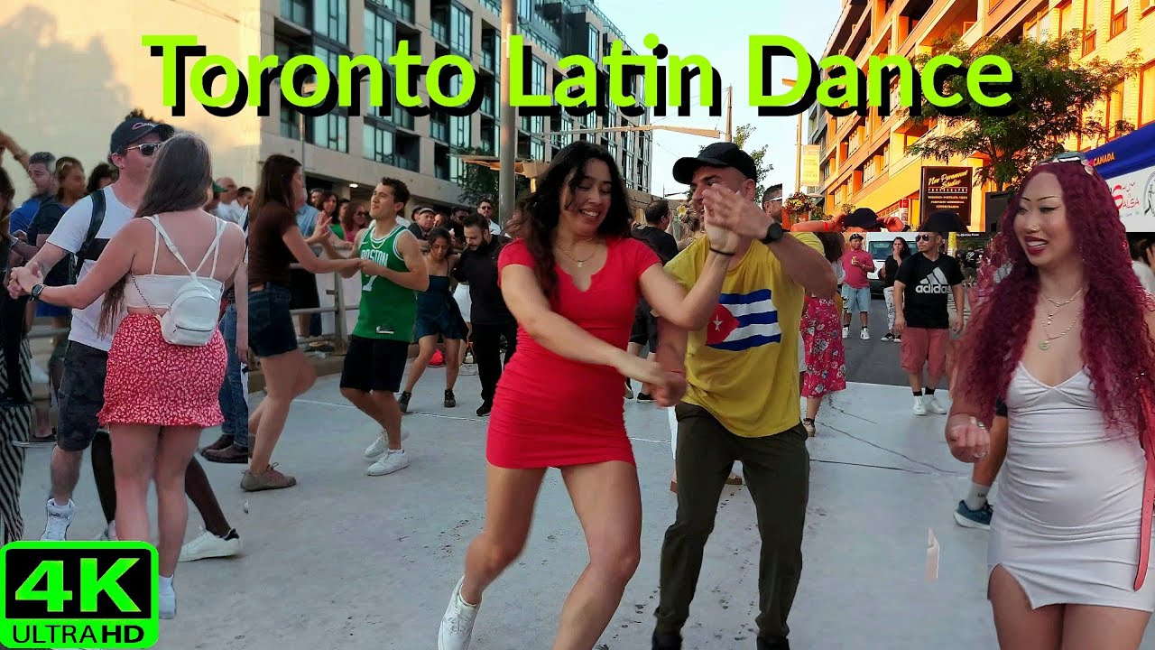 【4K】CANADA'S BIGGEST LATIN STREET PARTY | SALSA ON ST CLAIR | TORONTO WALK (JULY 2024)