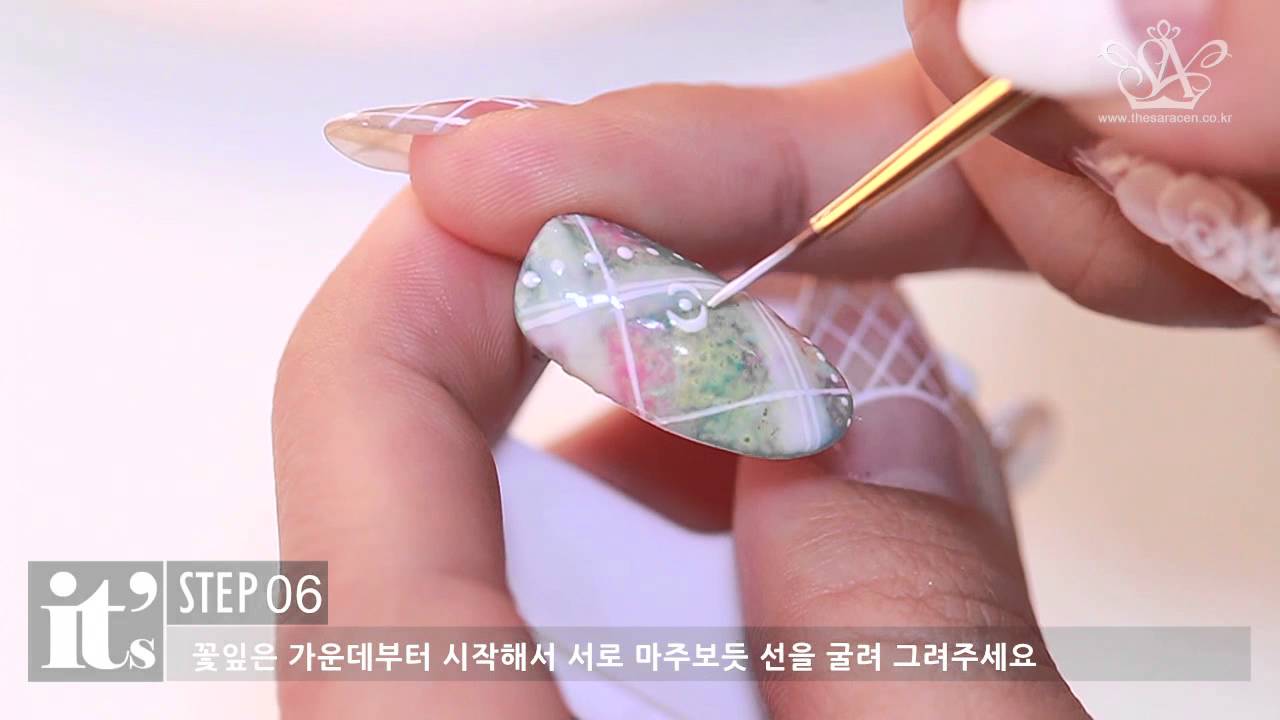 [IT's nail 2화] 파스텔가든 네일 /Pastel garden nailart