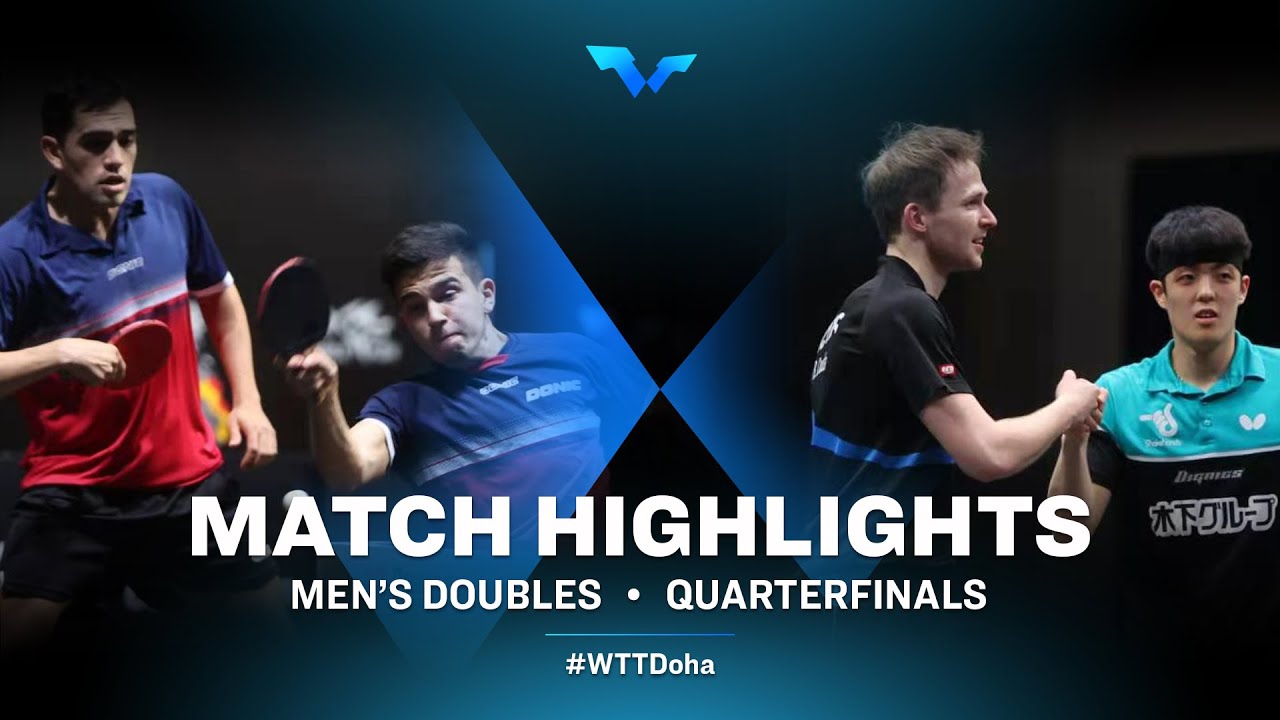Gaston Alto/Horacio Cifuentes vs Qiu Dang/B. Duda | WTT Contender Doha 2021 | MD | QF Highlights