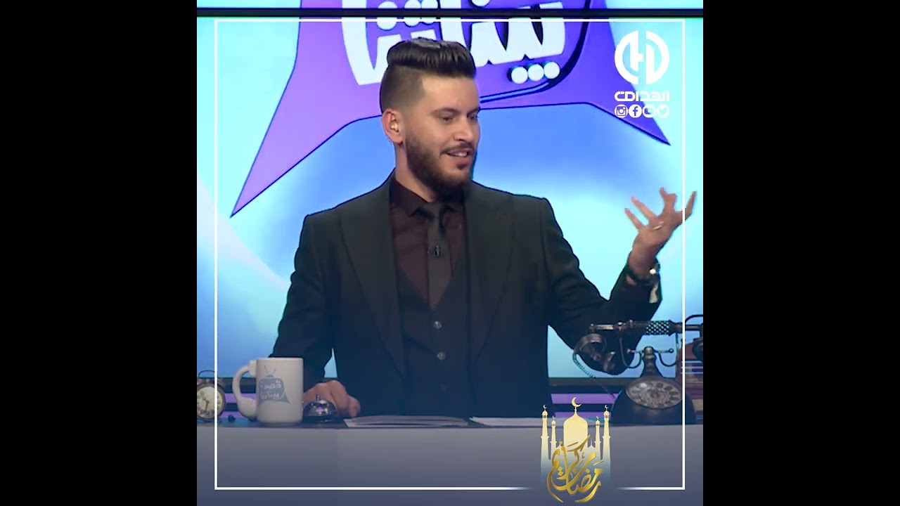 محمد رغيس يكلاشي عادل محمصاجي على المباشر بسبب خلاف سابق بينهما