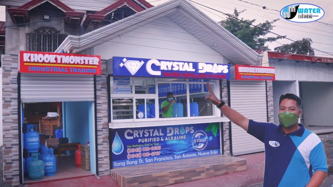 WATER STORE. WATER REFILLING STATION RAID BY WATERMAX ENTERPRISES - CRYSTAL DROPS