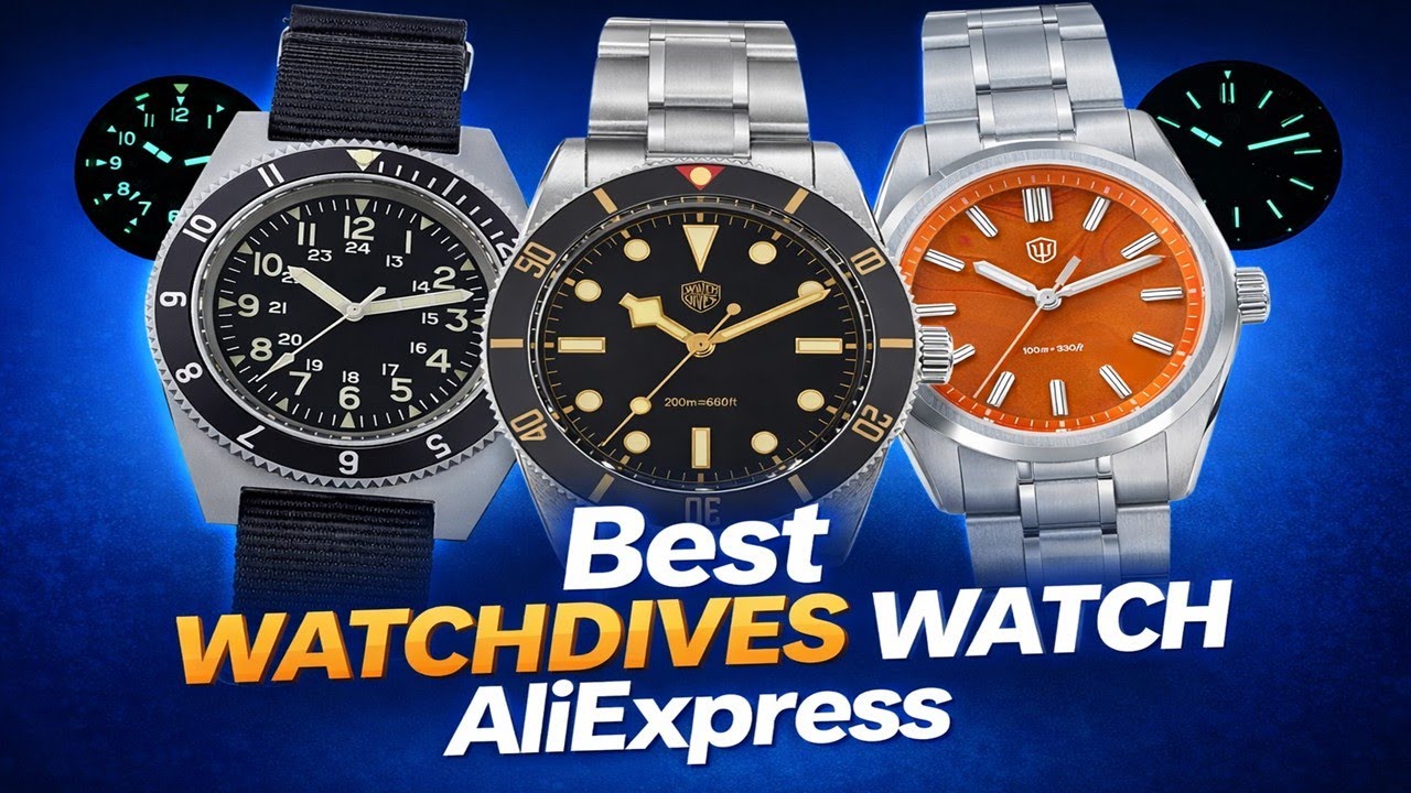 Топ-5 лучших часов Watchdives в 2026 году | Лучшие часы Watchdives с AliExpress