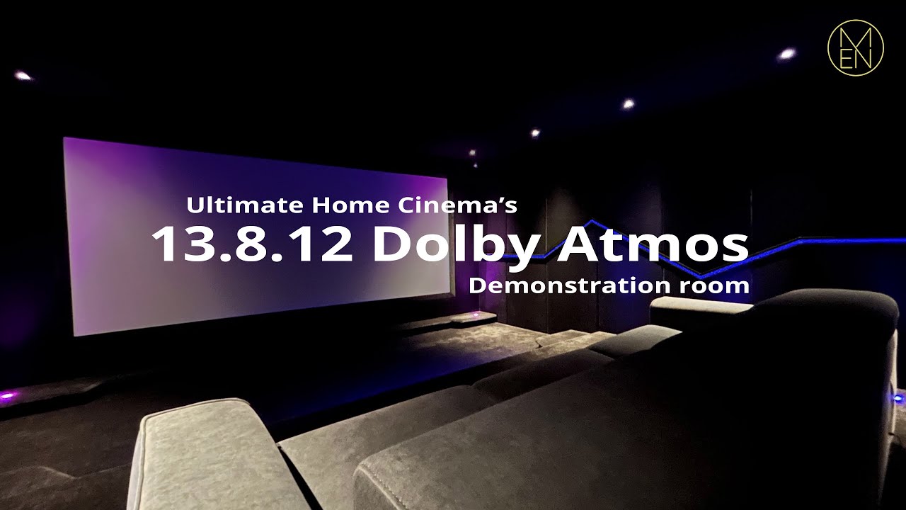 Ultimate Home Cinema’s 13.8.12 Dolby Atmos home cinema demonstration room