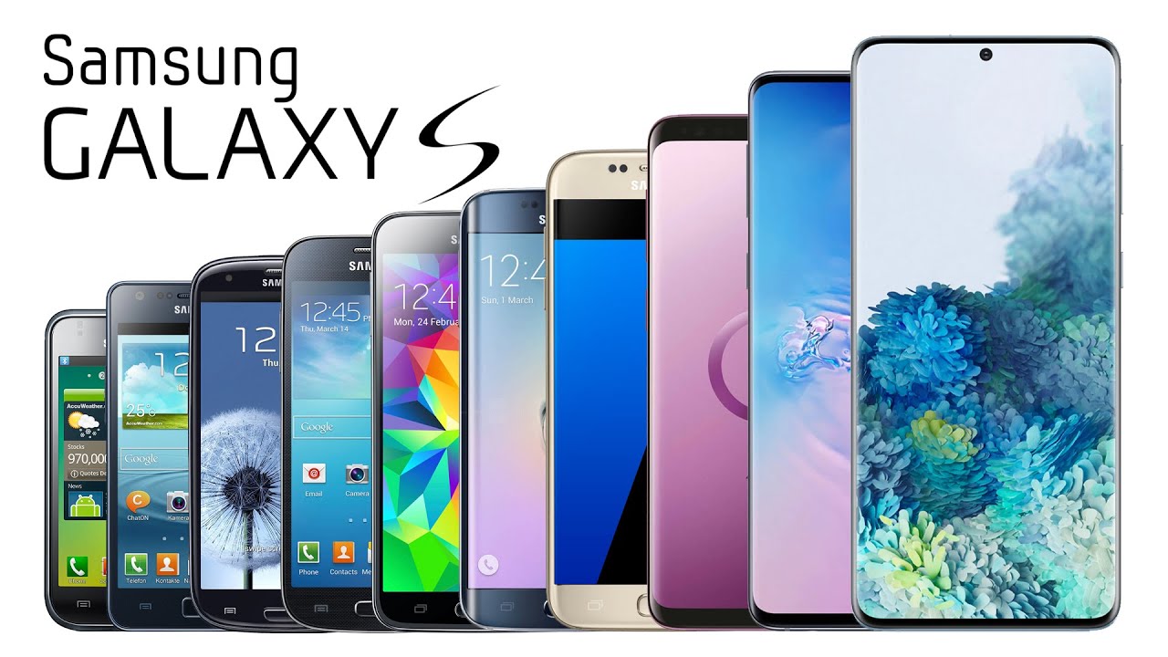 Эволюция Samsung Galaxy S 2010-2020