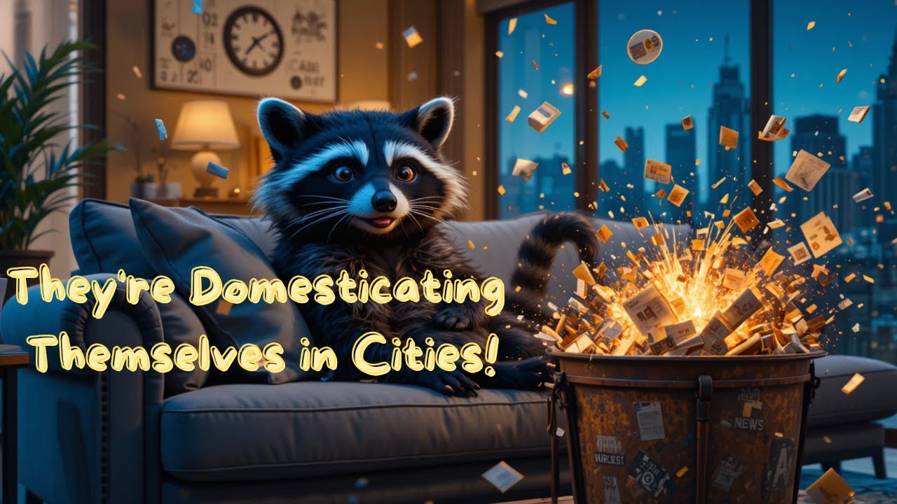 Raccoons Domesticating in Cities  Shocking Urban E