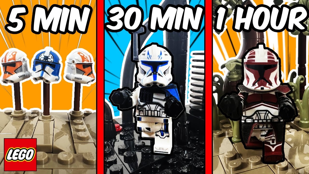 I Built the 3 Saddest LEGO Star Wars Battles!