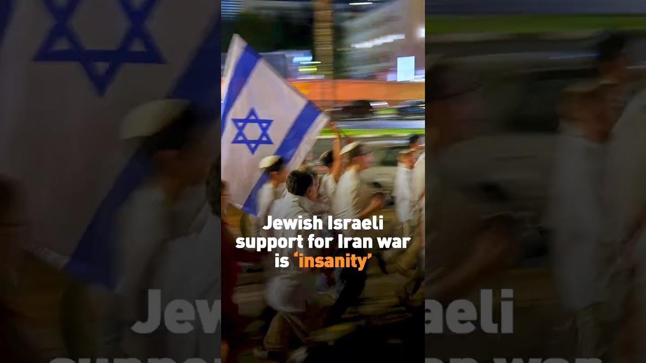 Jewish Israeli support for Iran war is &lsquo;insanity&rsquo;