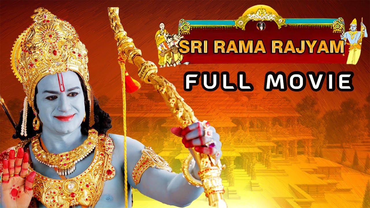 Sri Ramarajyam | Tamil Full Movie | Lord Sri Rama |Balamurali Krishna