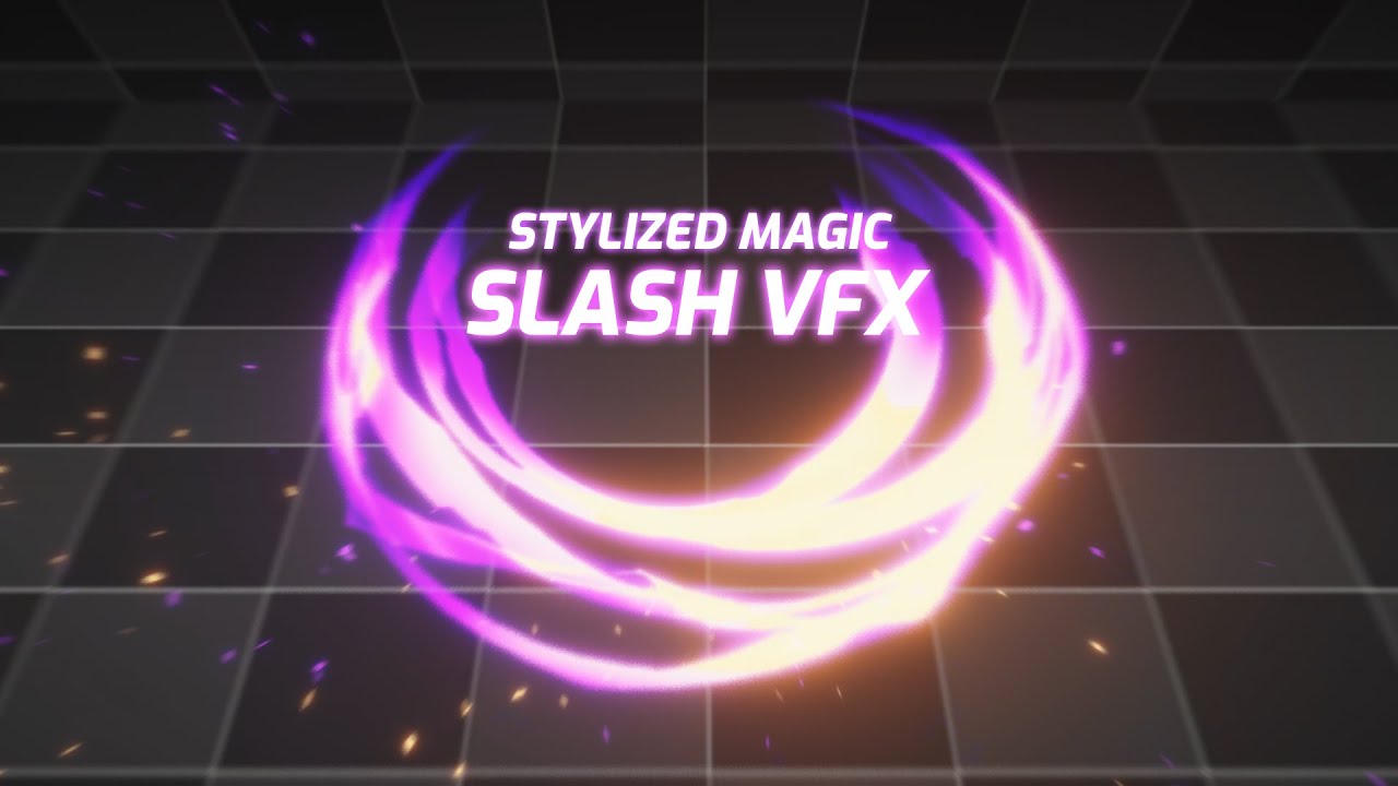 Stylized magic slash preview
