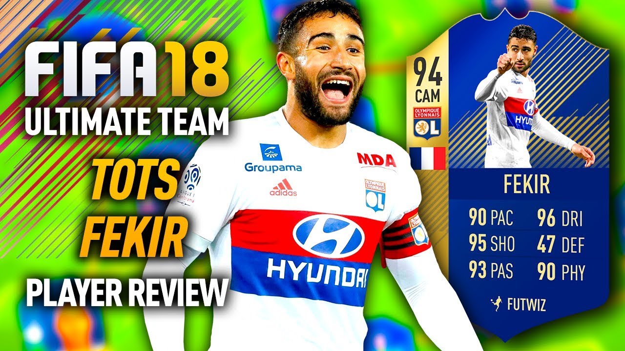 FIFA 18 TOTS FEKIR (94) PLAYER REVIEW! FIFA 18 ULTIMATE TEAM!