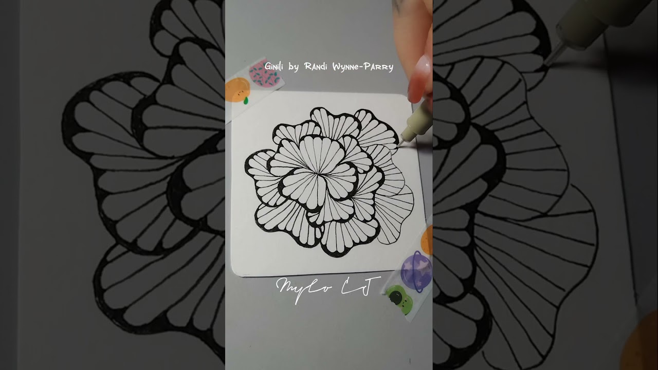 Tangle pattern Ginili 