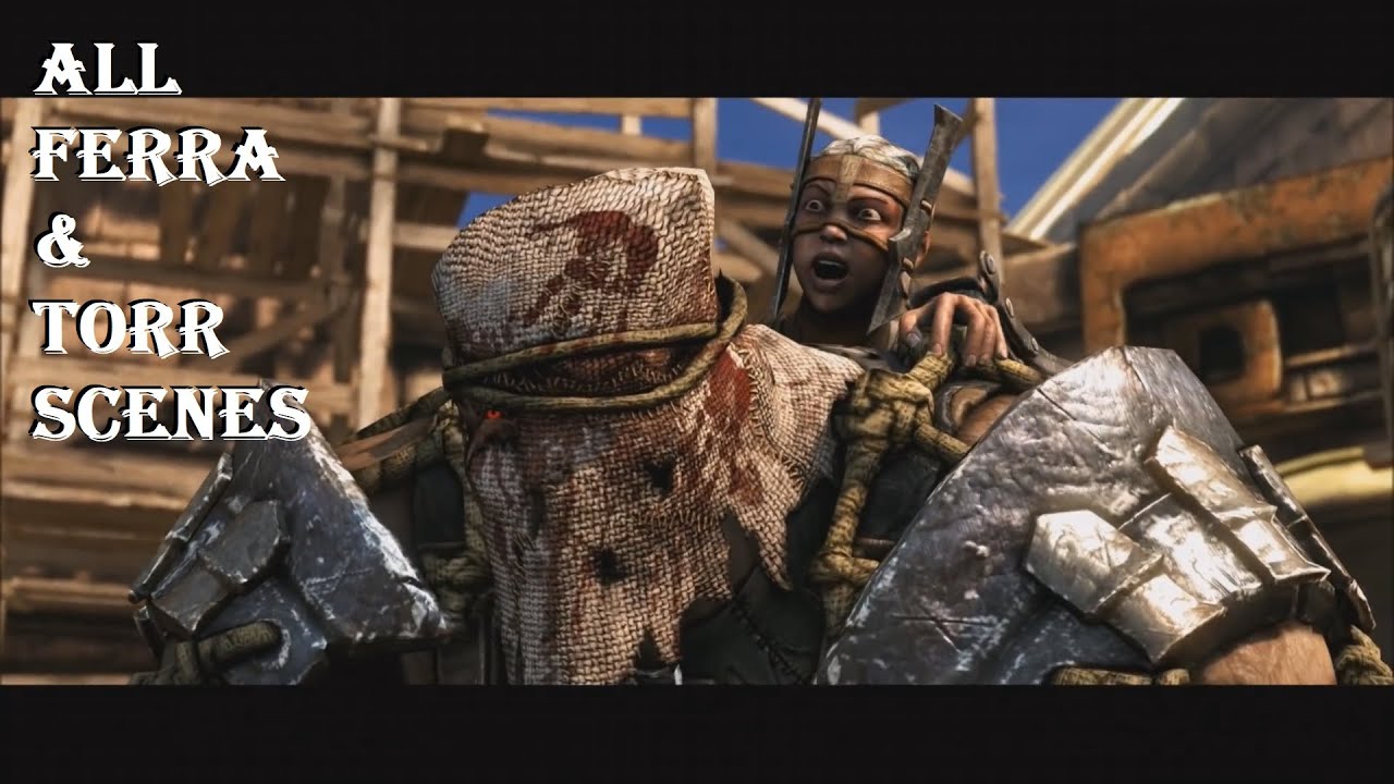 Mortal Kombat X ВСЕ сцены персонажей Ферра и Торр в сюжетном режиме (Тара Стронг и Фред Татасиоре...