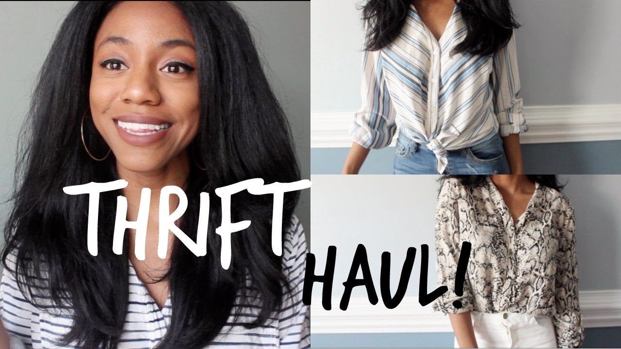 April/Spring 2017 Try-On Thrift Haul