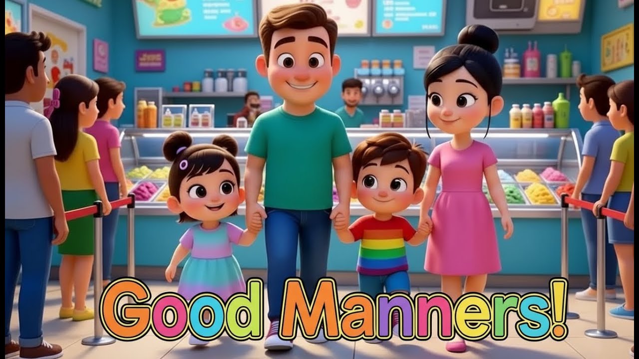 🌈 Kiddooss – «Хорошие манеры со мной!»