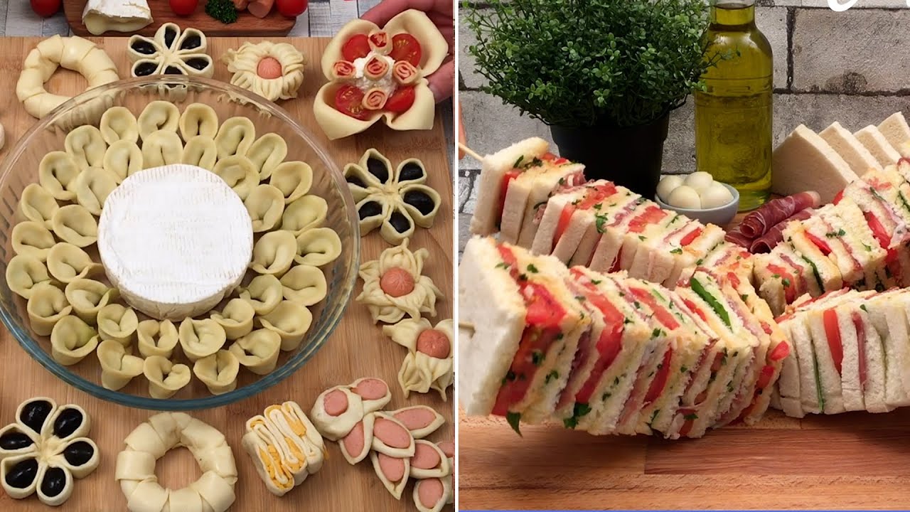 L'aperitivo dei campioni 🏆 Salatini creativi 🥐 Fonduta di mozzarella 🧀 Mini frittata 🥚