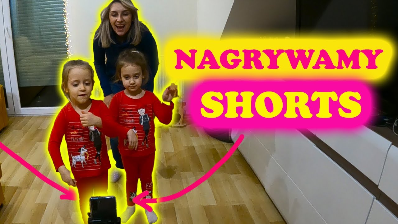 JAK NAGRYWAMY KRÓTKIE FILMY SHORTS ❓ 😊 NELA I LILA TWINS STORY VLOG DAILY VLOG