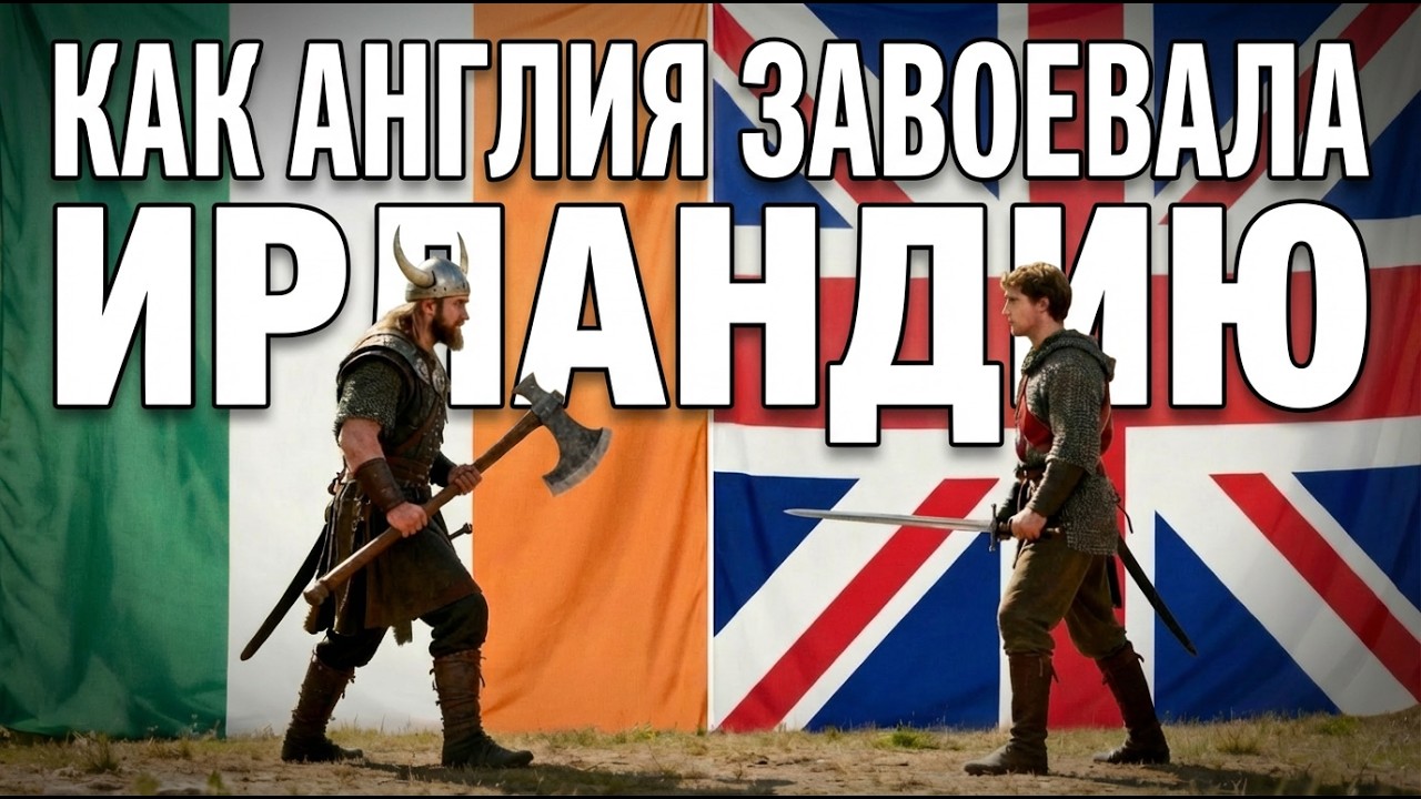 АНГЛИЯ ПРОТИВ ИРЛАНДИИ. &laquo;Зелёный остров&raquo; - первая жертва англосаксонской Империи. Часть 1