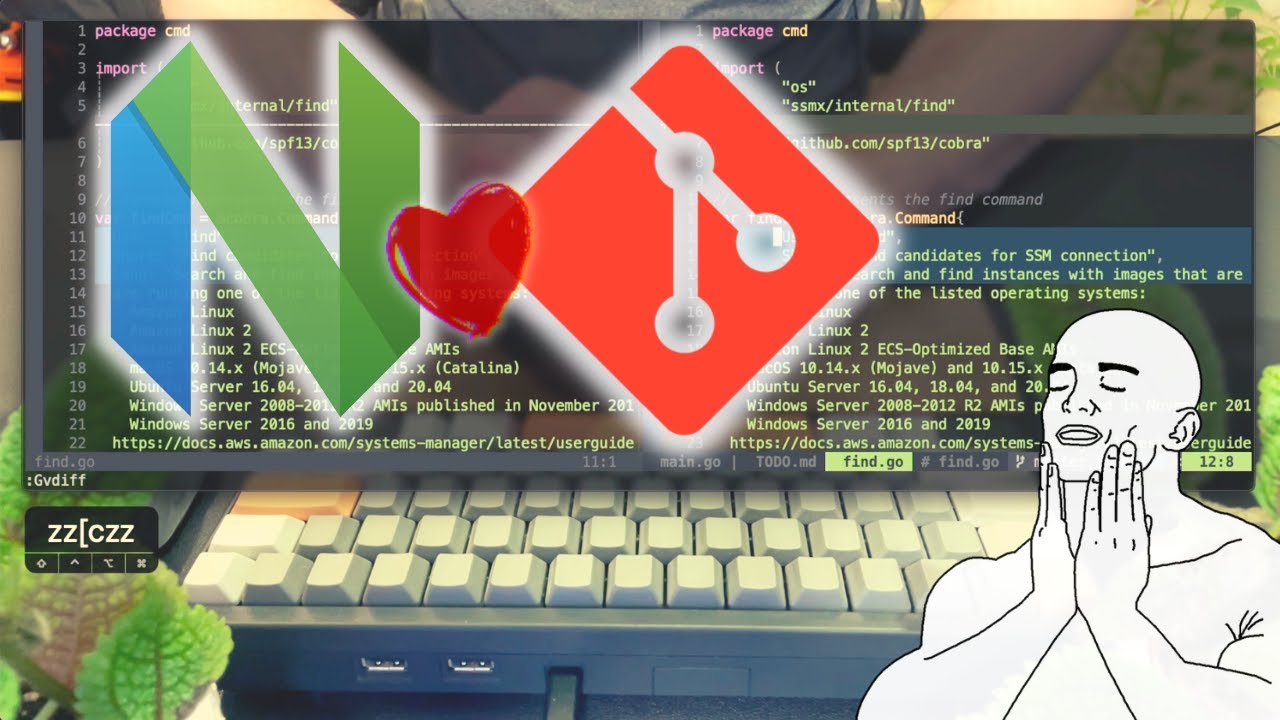 ИДЕАЛЬНЫЙ рабочий процесс Git с использованием Fugitive, Telescope и Git-Signs от Neovim!