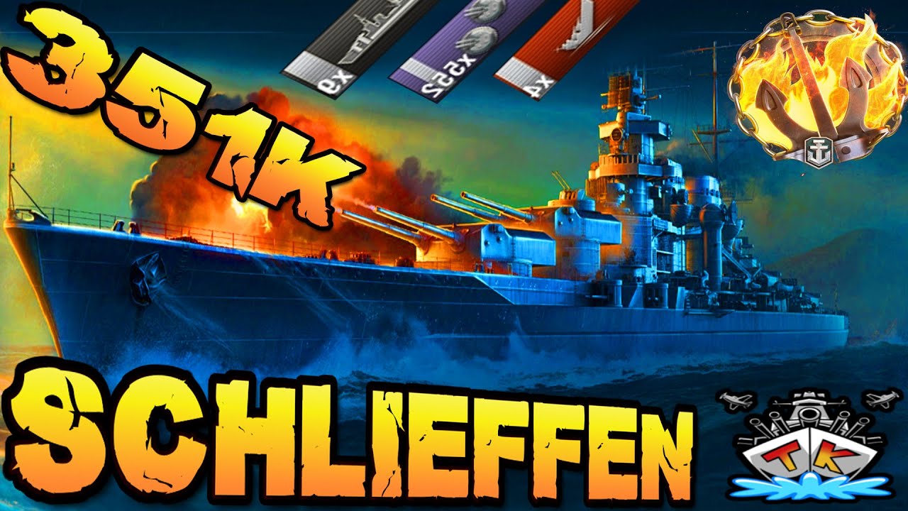 Schlieffen drückt 351K & 4 Kills 