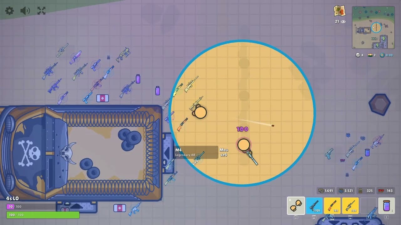 2/2 ZRE Solo | Zombs Royale