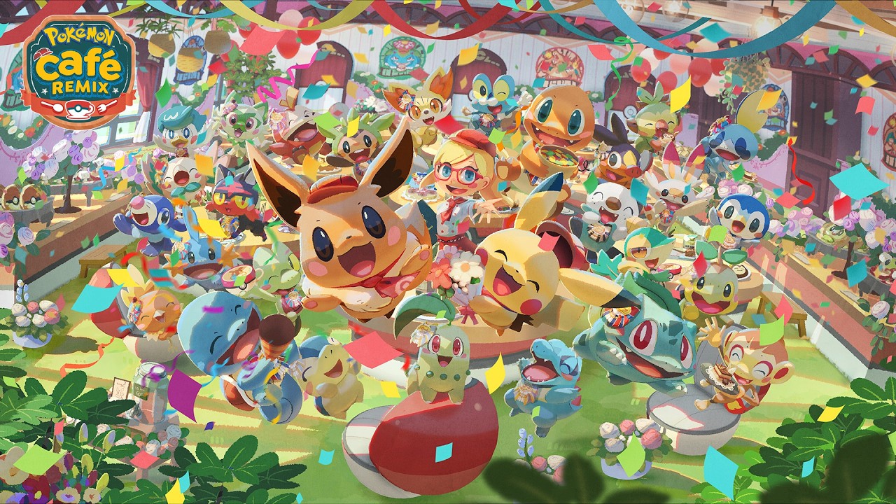 The Starter Pok&eacute;mon Arrive! | Pok&eacute;mon Caf&eacute; Remix |Offiical Trailer