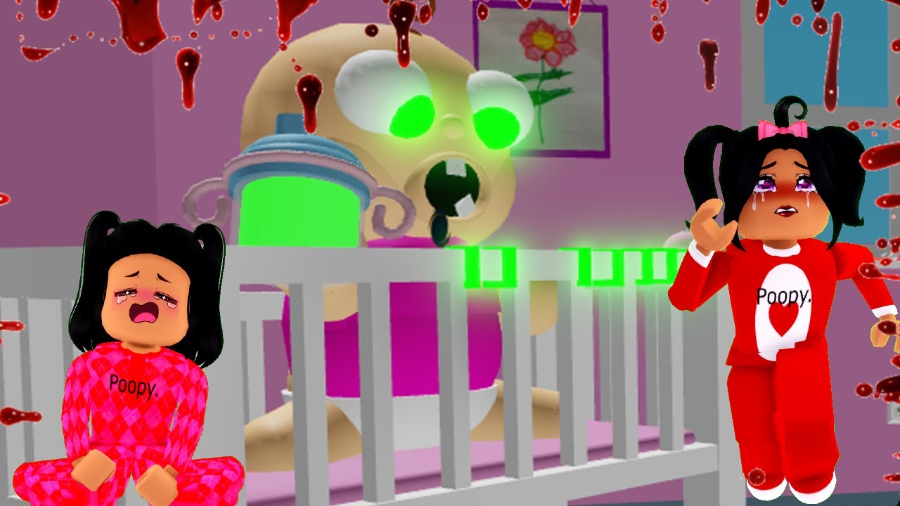 ME & MY DAUGHTER GOT TRAPPED WITH A EVIL BIG BABY! 🍼 CAN WE ESCAPE!?