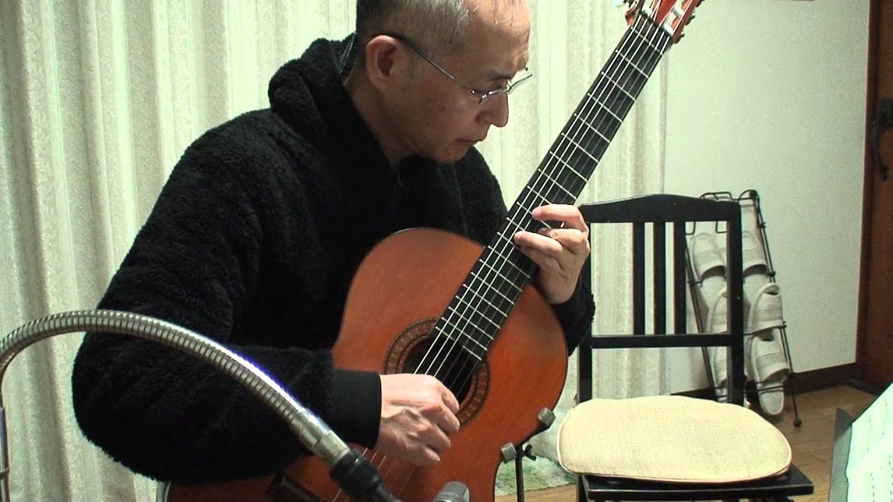 Lagrima 　Francisco Tarrega by Kazuo Aoki 　ラグリマ　ギター　青木一男